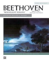 Moonlight Sonata, Op. 27 No. 2 piano sheet music cover